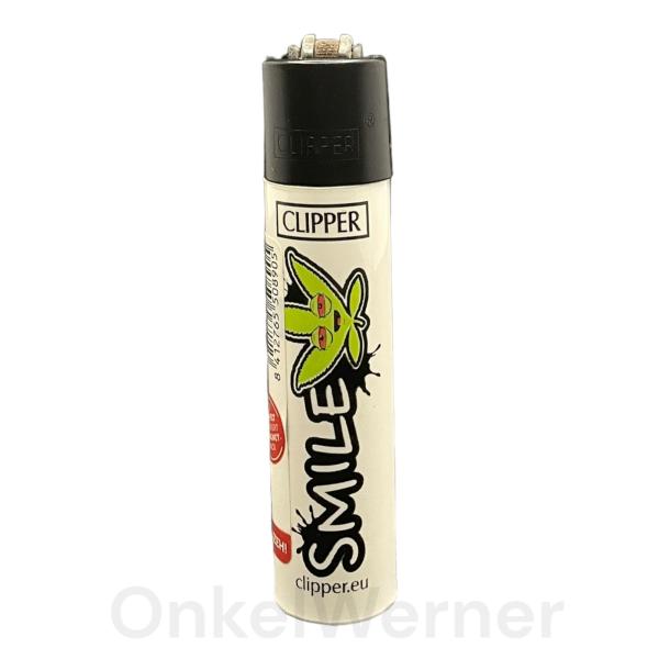 Weed Slogan 1 - 3/4 Clipper Feuerzeug